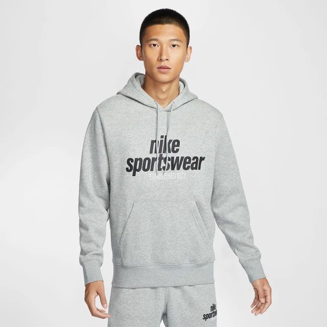 NIKE 耐吉 長袖上衣 男 帽T 磨毛 AS M NK C