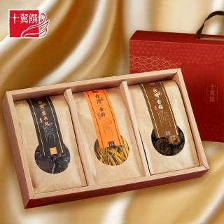 【十翼饌】經典臺灣山野珍藏禮盒(香菇/金針/春節/伴手禮/過年/送禮)