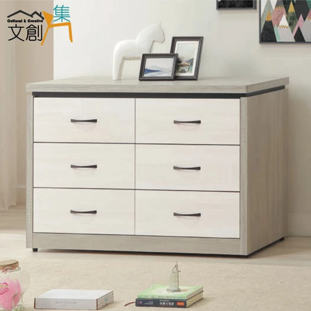 WAKUHOME 瓦酷家具 LAMP暖調工業風原橡木五斗櫃A WAKUHOME 瓦酷家具 LAMP暖調工業風原橡木五斗櫃A