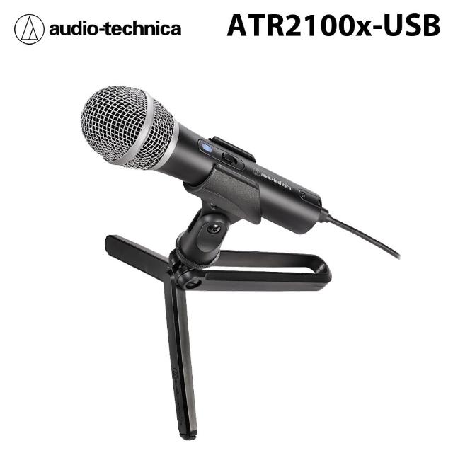 【audio-technica 鐵三角】ATR2100x-USB 心型指向性動圈USB/XLR麥克風 公司貨