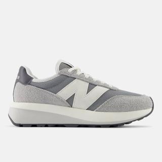 【NEW BALANCE】370 男女 運動休閒鞋 復古鞋 舒適 穿搭 灰 白(U370AH)
