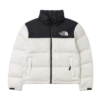 【The North Face】北臉 外套 女款 運動連帽外套 羽絨外套 防潑水 W 1996 RETRO NUPTSE 白 NF0A3XEOROU