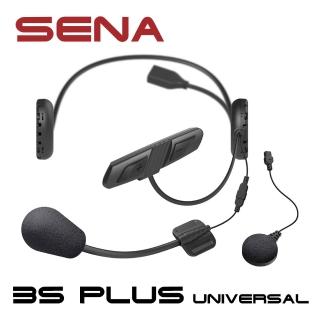 【SENA】3S PLUS UNIVERSAL 機車用藍芽對講耳機(全罩與3/4罩安全帽通用)