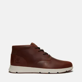 【Timberland 官方旗艦】男款鐵鏽色中筒休閒鞋(A6C7TEM6)