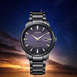 【CITIZEN 星辰】Eco-Drive 星光紫光動能錶 男錶 手錶-39.5mm(BM7595-89X) 父親節 送禮自用