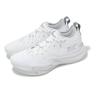 【asics 亞瑟士】籃球鞋 Nova Surge Low 2 男鞋 白 灰 緩衝 支撐 穩定 運動鞋 亞瑟士(1061A051100)