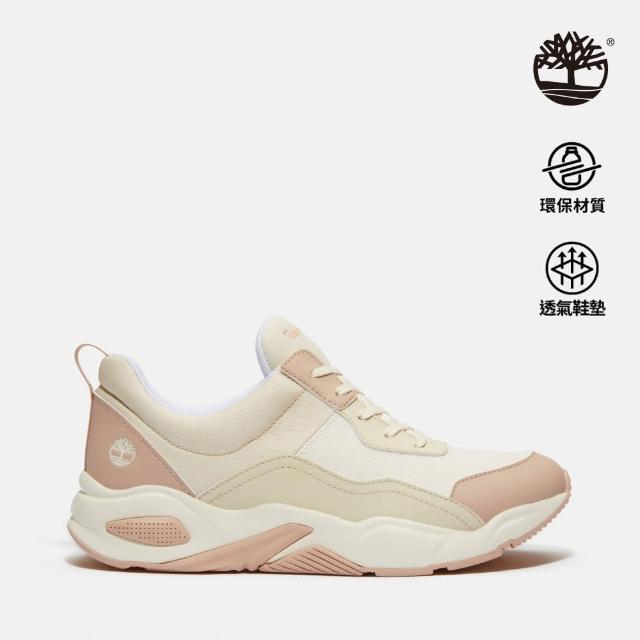 【Timberland 官方旗艦】女款米色低筒休閒鞋(A4218101)