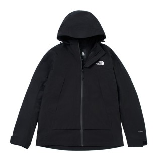 【The North Face】TNF 休閒 DryVent防水透氣衝鋒衣 W CASCADE DRYVENT JACKET - AP 女 黑(NF0A8BWEJK3)