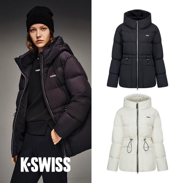 【K-SWISS】常規羽絨外套-質感生活系列 Down Jacket-女-兩色任選