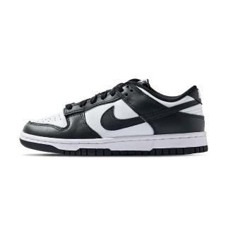 【NIKE 耐吉】Dunk Low 女鞋 黑白色 經典 熊貓 皮革 滑板鞋 休閒鞋 DD1503-101