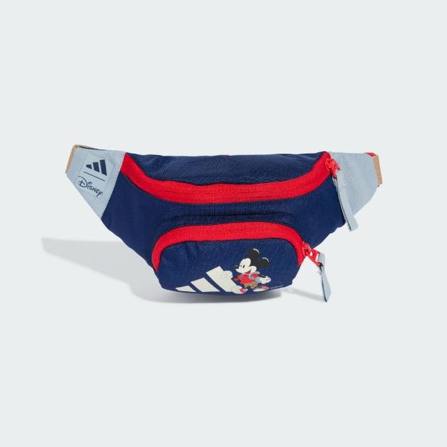 【adidas 愛迪達】DISNEY 米奇 運動腰包 兒童 JG5800
