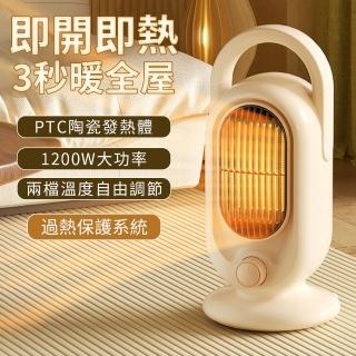 【Ouboo】復古桌面暖風機 取暖器 桌上暖風器 陶瓷暖風機 迷你暖風機 小型暖風機 暖風扇 電暖器 禮物