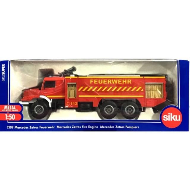 【SIKU】德國小汽車 賓士特種消防車(SU2109 公司貨)