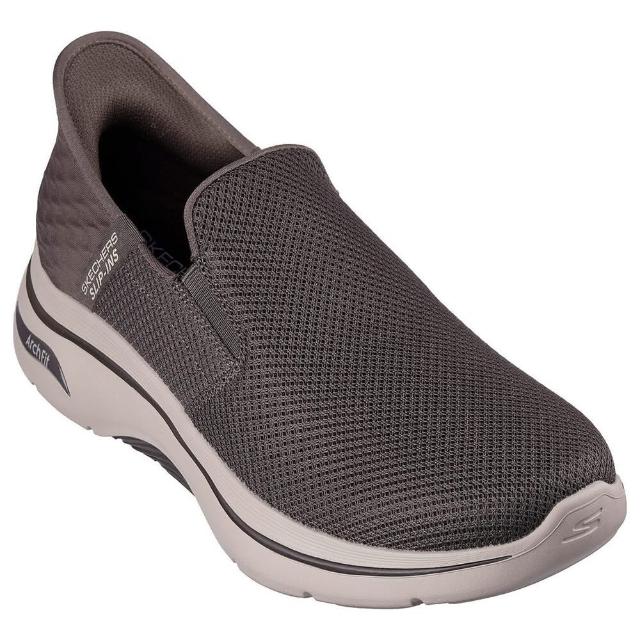 【SKECHERS】Go Walk Arch Fit 2.0 男 健走鞋 運動休閒 舒適 瞬穿 棕(216600TPE)