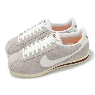 【NIKE 耐吉】阿甘鞋 Cortez SE 男鞋 女鞋 麂皮 灰 白 深紅 復古 休閒鞋(HF3142-001)