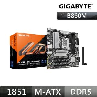 【GIGABYTE 技嘉】B860M DS3H WIFI6E Intel 主機板