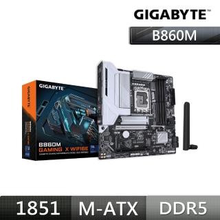 【GIGABYTE 技嘉】B860M GAMING X WIFI6E Intel 主機板