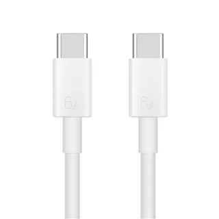 【HUAWEI 華為】原廠 6A Type-C to Type-C 超級快充充電線-密封裝(CC801)
