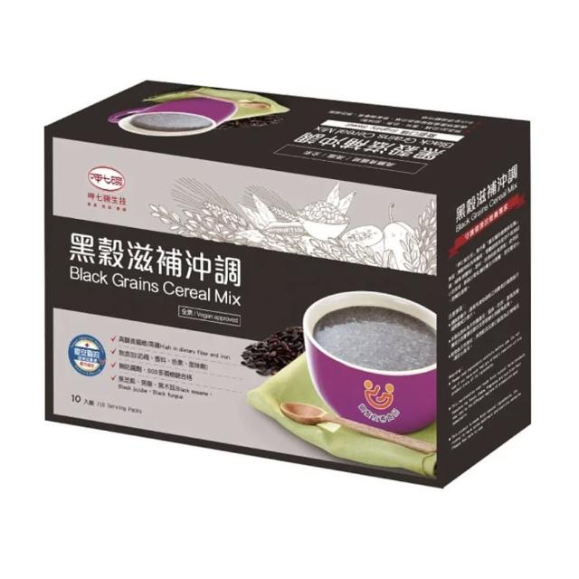 【呷七碗生技】臺安醫院配方審定 黑穀滋補沖調飲*2盒