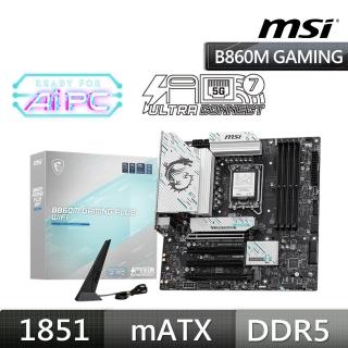 【MSI 微星】B860M GAMING PLUS WIFI 主機板