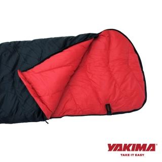【YAKIMA】羽絨睡袋 Elite信封型(黑紅/黑橘)