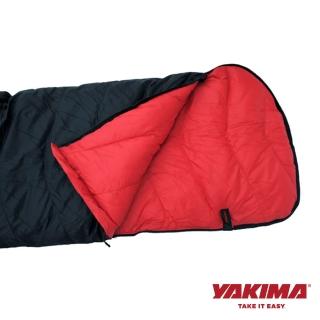 【YAKIMA】羽絨睡袋 Cross信封型(黑紅)