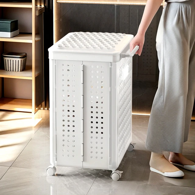 Imakara 直立式可折疊洗衣籃/收納籃/置物籃-多色可選