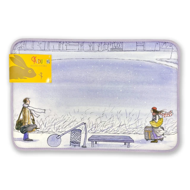 寢室安居 柔綿極厚蛋糕絨吸水地墊50x80cm(浴室防滑腳墊