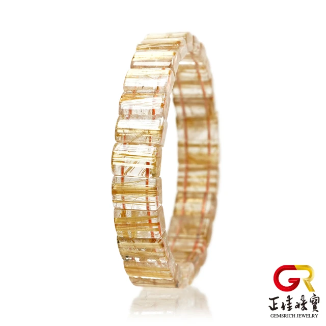 正佳珠寶 兔毛水晶 頂級幽靈兔毛 無事牌 42.3g 兔毛幽