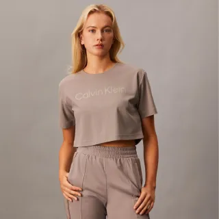 【CALVIN KLEIN】官方旗艦館 CK Sport Future Icon 標誌 T恤_灰色