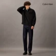 【CALVIN KLEIN】官方旗艦館 CK 徽章標準版型 Polo 衫_藍色