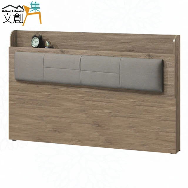 文創集 普伊斯6尺雙人加大耐磨皮革床頭片(二色可選)折扣推薦