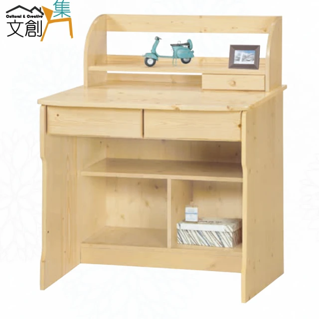 文創集 美滿3尺四抽書桌好評推薦