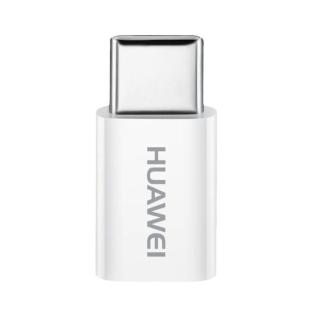 【HUAWEI 華為】原廠 Micro USB to Type-C 轉接頭 AP52 - 白(臺灣盒裝拆售款)
