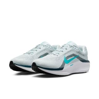 【NIKE 耐吉】慢跑鞋 男鞋 運動鞋 寬楦 AIR WINFLO 11 WIDE 灰藍 FQ8937-004