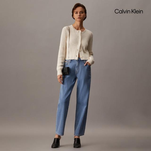 【Calvin Klein】官方旗艦館 CK 鎖扣翻蓋手機斜背包_黑色