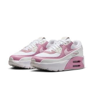 【NIKE 耐吉】休閒鞋 女鞋 運動鞋 氣墊 厚底 AIR MAX 90 LV8 白粉 FD4328-110(3W5757)
