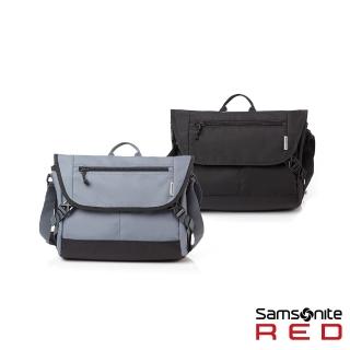 【Samsonite RED】CLYNEE 輕量尼龍潮流郵差包/斜肩包/側揹包/斜揹包/筆電包/電腦包/包包14吋(多色可選)