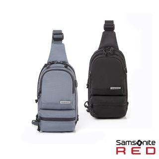 【Samsonite RED】CLYNEE 輕量尼龍潮流斜肩包/胸包/斜跨包/單肩包/包包/男包(多色可選)