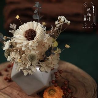 【The Forest 癒森林】巴黎忘憂森林香氛擴香花禮（贈送5ml香氛油）(花禮/盆花/永生花/買花/送花)