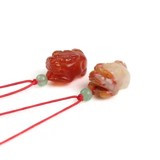 【石頭記】開運貔貅項鍊-社會在走貔貅要有(兩材質選)