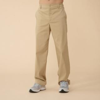 【NEW BALANCE】NB 長褲 男 錐形褲 運動褲 亞規 卡其 AMP43554SOT
