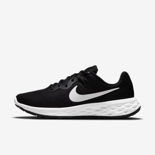 【NIKE 耐吉】Revolution 6 NN 男 慢跑鞋 運動 休閒 健身 緩震 透氣 舒適 黑白(DC3728-003)