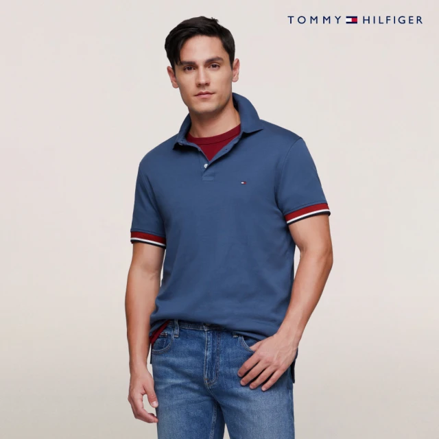 Tommy Hilfiger 官方旗艦館 雙面棉質針織袖口 
