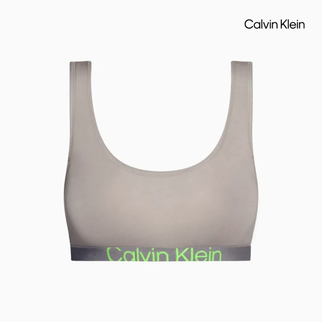 Calvin Klein 官方旗艦館 CK Future Shift 胸罩_灰色