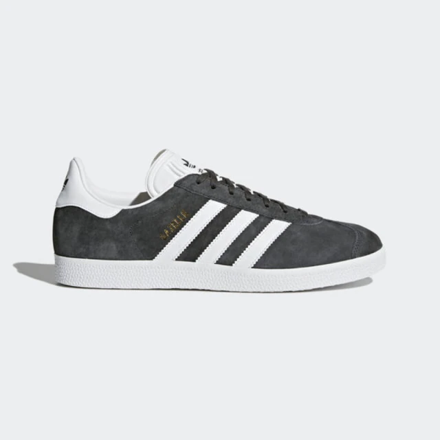 adidas 愛迪達 Gazelle 男女 休閒鞋 運動 經典 復古 德訓鞋 三葉草 深灰 白(BB5480)