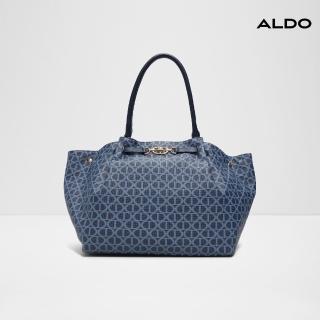 【ALDO】MARSEILLA-大容量時尚幾何造型肩揹包-女包(藍色)