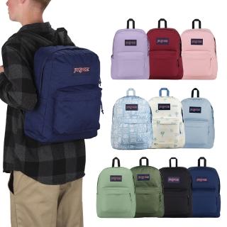 【JANSPORT】618 後揹包 Superbreak Plus 15吋 減壓背帶 筆電包 雙肩包 揹包 包包 單一價(JS0A4QUEK