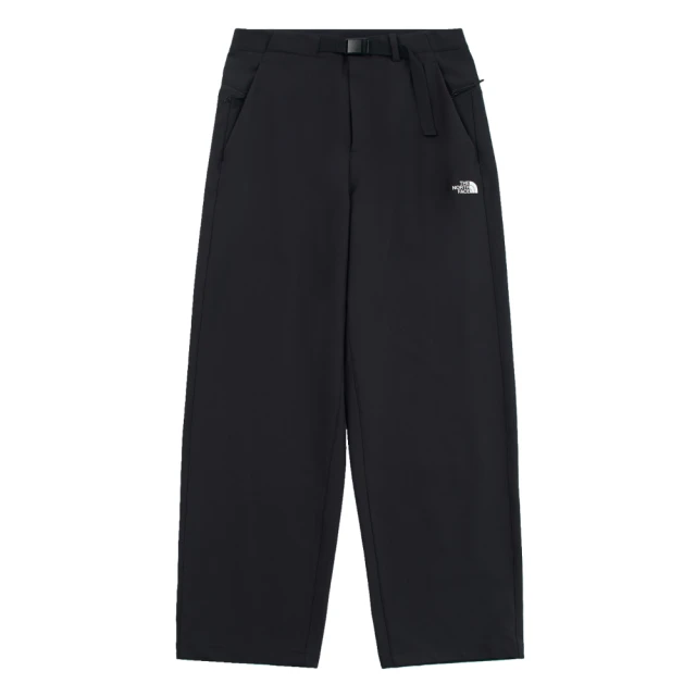 The North Face TNF 休閒 潑水戶外徒步長褲 W MID-WEIGHT ESSENTIAL PANT-AP 女 黑(NF0A8BWGJK3)