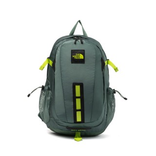 【The North Face】TNF 北臉 北面 休閒 多隔層舒適背負後揹包 HOT SHOT SE 男 女 綠(NF0A3KYJBDO)
